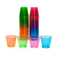 Party Essentials Round Clear Multicolor Ware Lunettes de vue en plastique